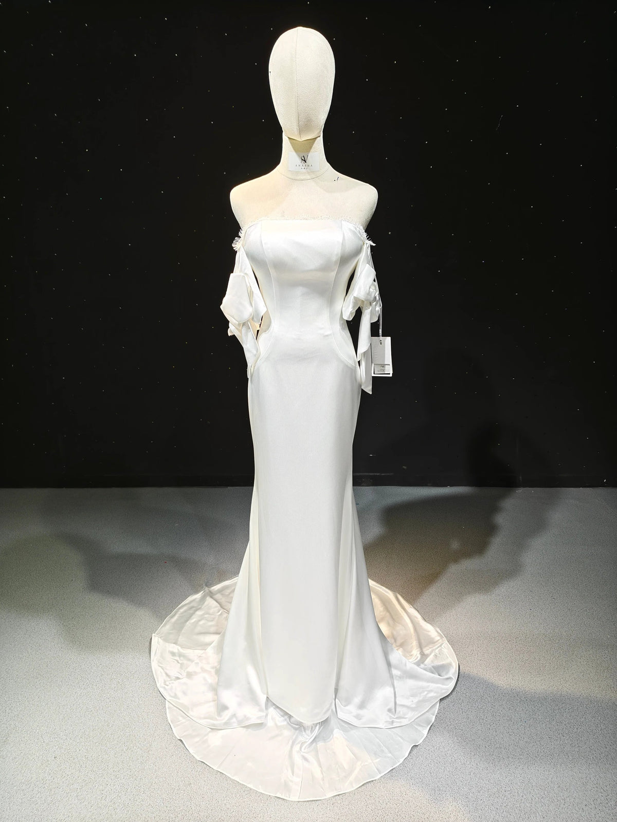 Satin Whisper of Elegance by ZAPDRESS