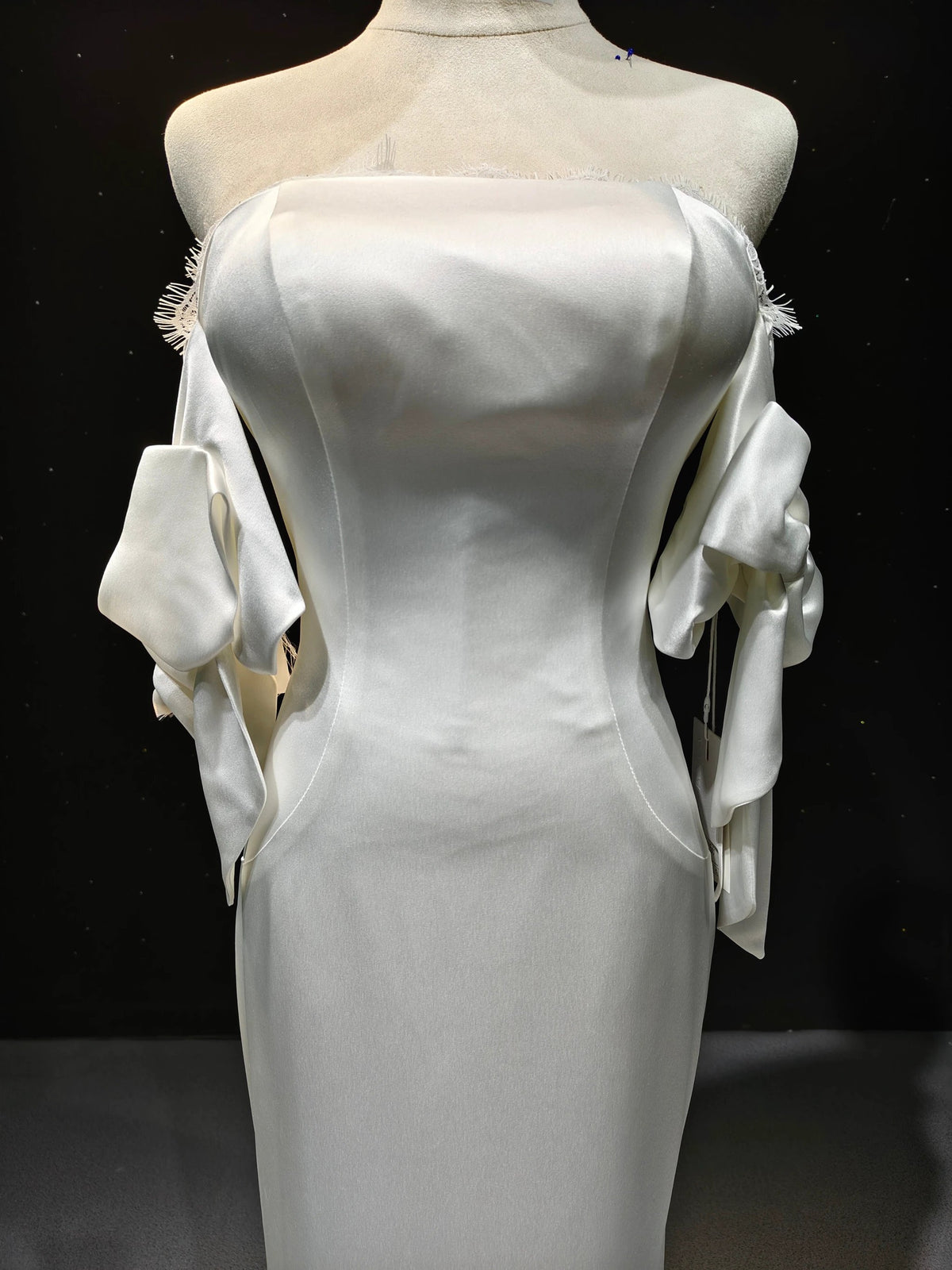 Satin Whisper of Elegance by ZAPDRESS