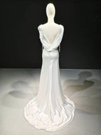 Satin Fold Elegance by ZAPDRESS