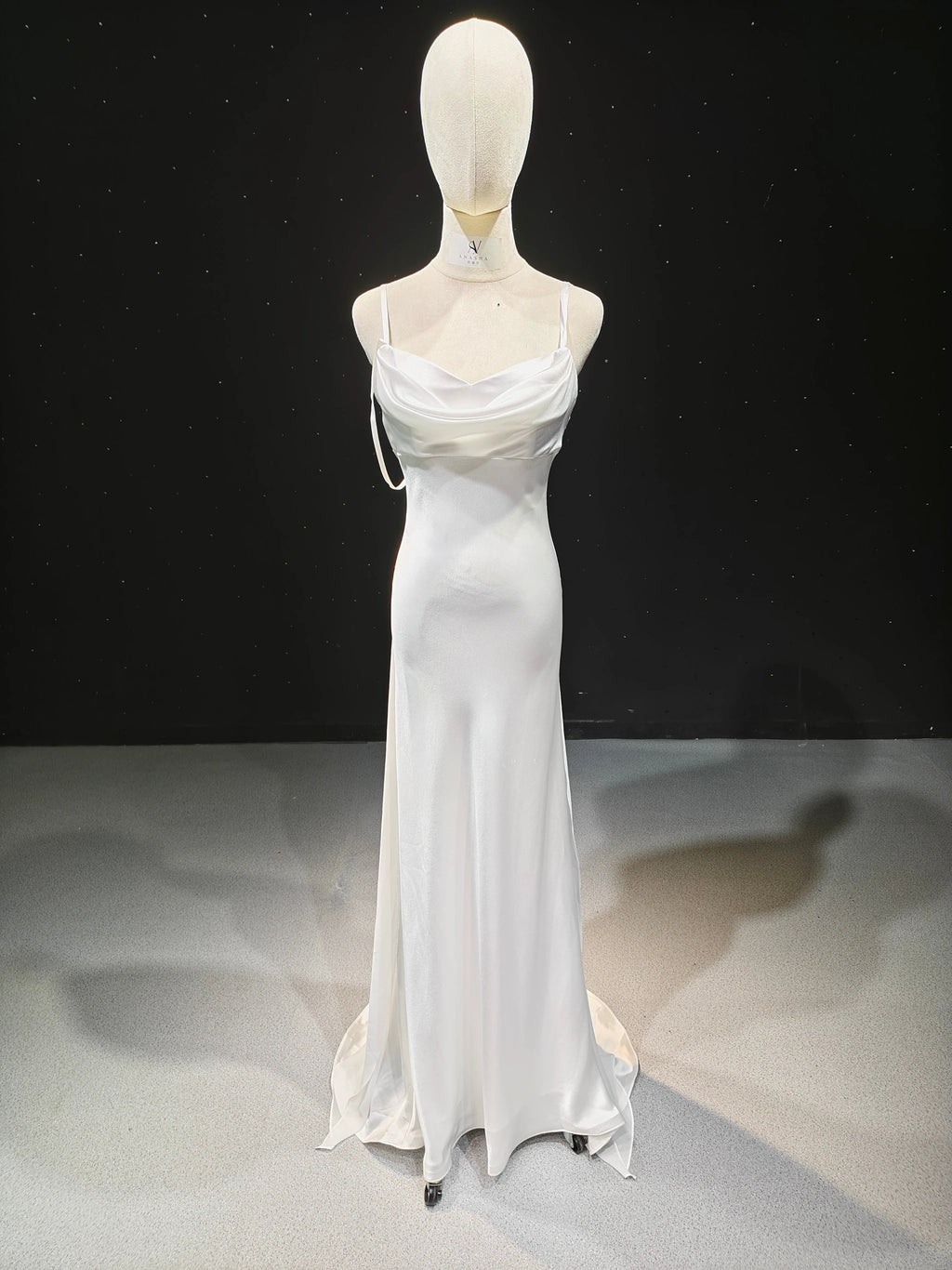 Satin Drape Serenity by ZAPDRESS