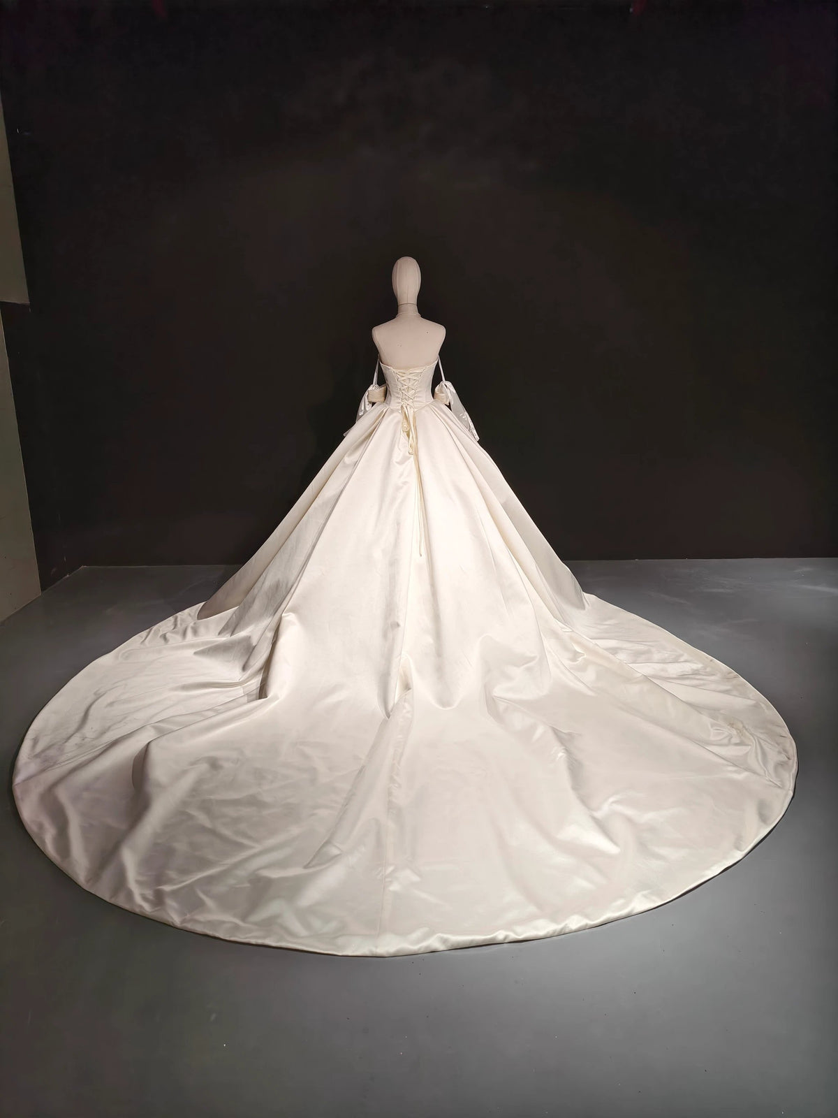 Pearl Satin Regalia by ZAPDRESS