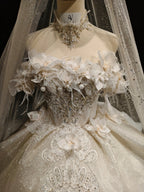 Stardust Blossom Ballgown by ZAPDRESS