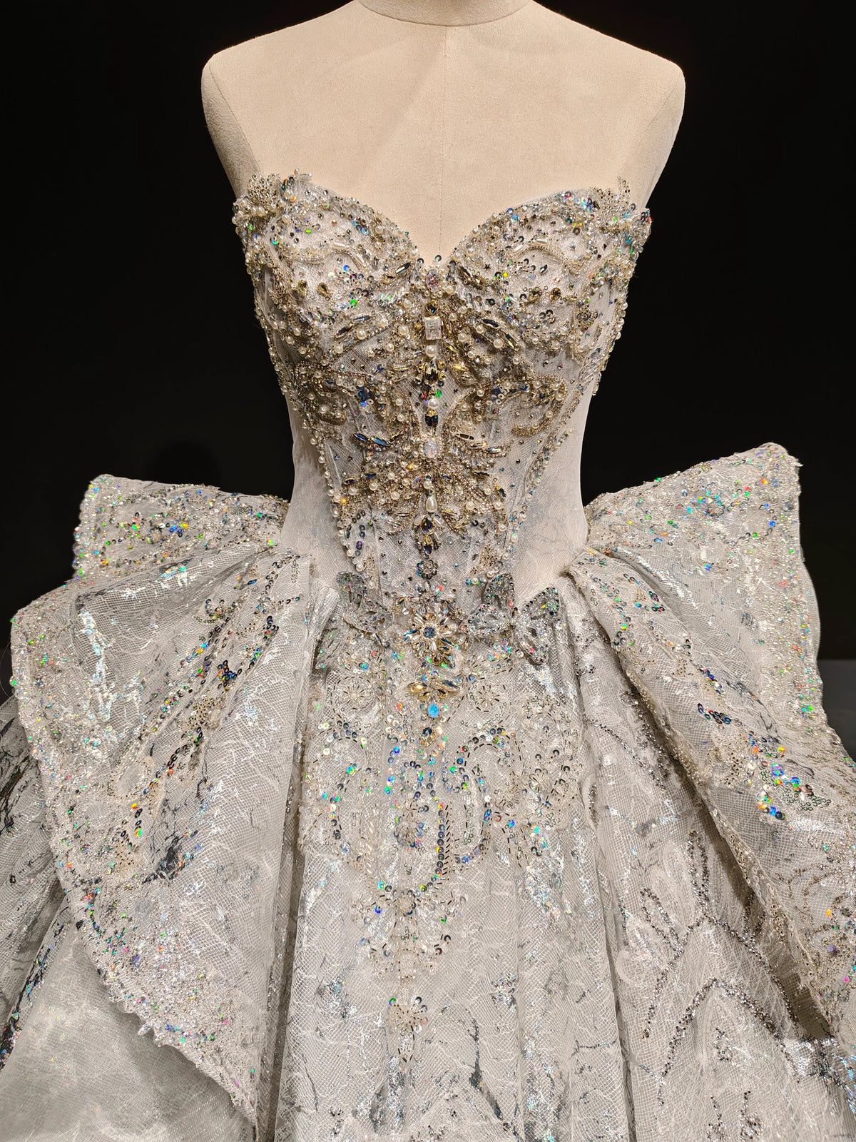 Aurora Lace Ballgown by ZAPDRESS