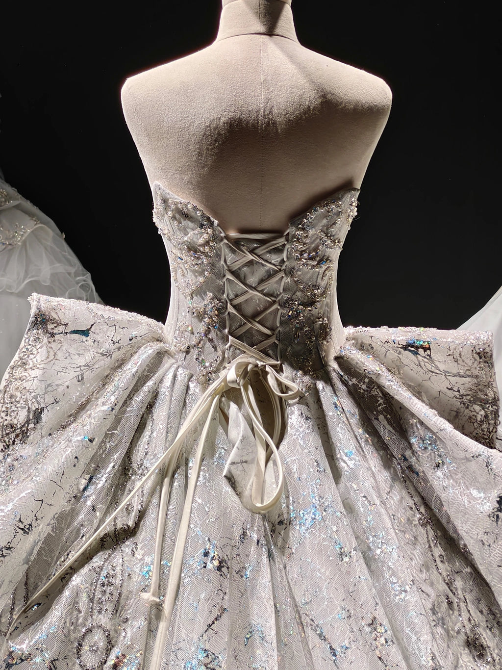 Aurora Lace Ballgown by ZAPDRESS