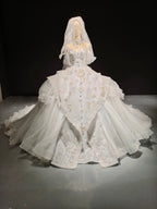 Celestial Sapphire Couture Gown by ZAPDRESS