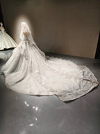 Celestial Sapphire Couture Gown by ZAPDRESS