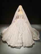Stardust Cathedral Veil Gown by ZAPDRESS