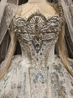 Stardust Cathedral Veil Gown by ZAPDRESS