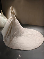 Lace Bow Stardust Ballgown by ZAPDRESS