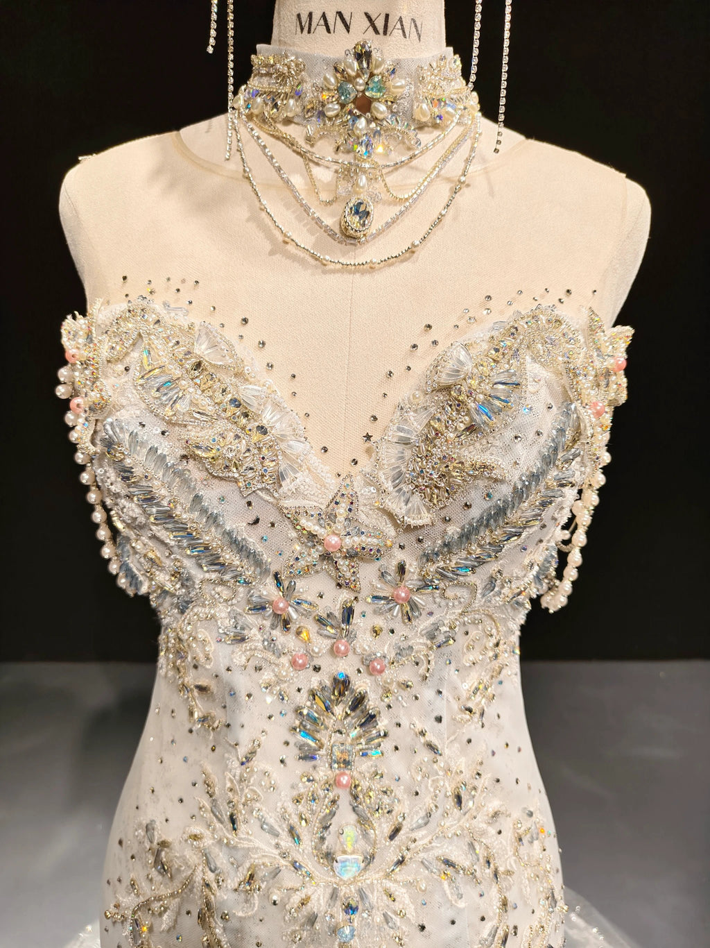 Aurora Ruffle Bead Mermaid Gown by ZAPDRESS
