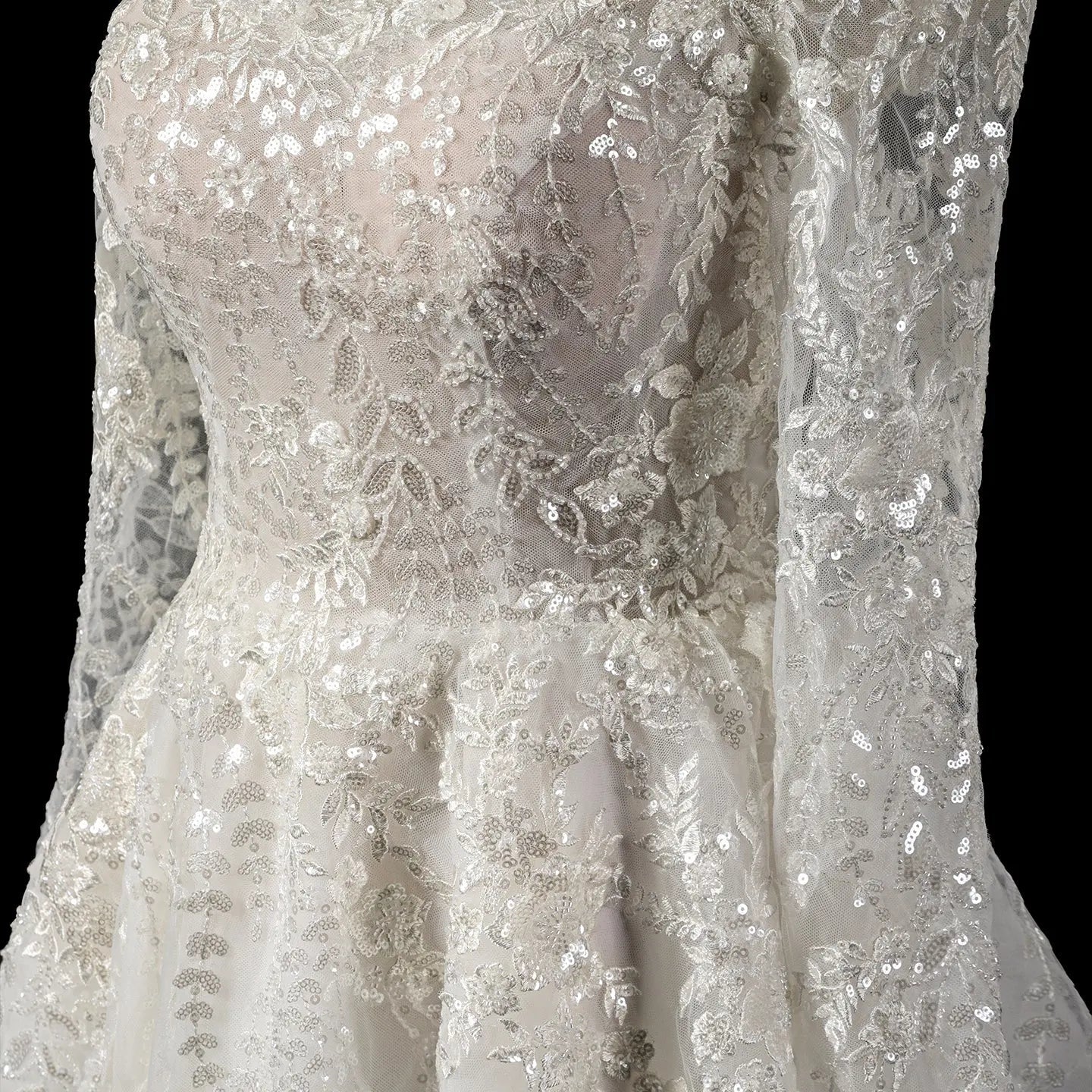Elegant Off White Off-the-Shoulder Lace Short Wedding Dress SW723