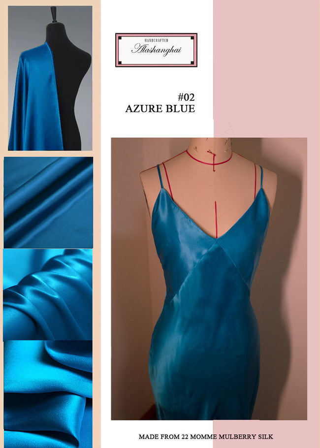 100% Mulberry Silk Simplicity V Neck Dress Main Image