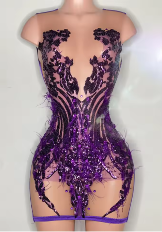 Sexy Black Homecoming Dress 23rd Birthday Outfit Dress For Black Girls Y2233