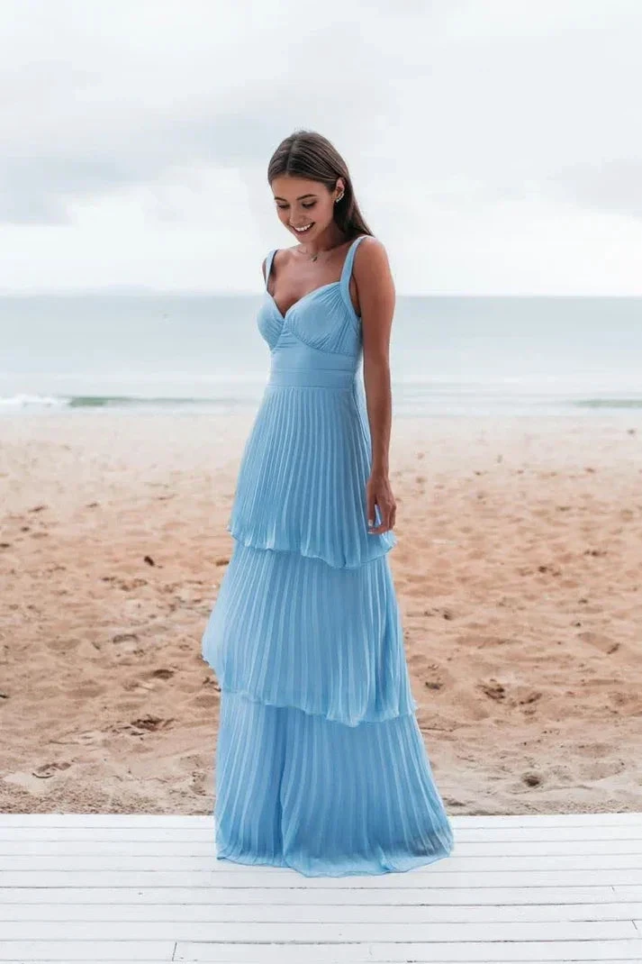 Charming Blue Prom Dress Long Evening Dress Y6363 by simplepromdress