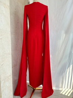 Party Evening Dresses Women Casual Strapless Red Banquet Maxi Wedding Dresses for Female Y4991 by simplepromdress