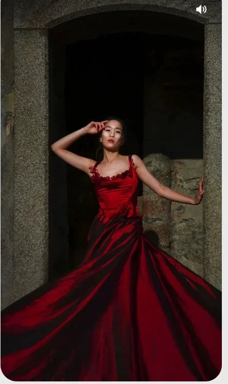 Wonderful Red Long Prom Dress Sleeveless Evening Dress Y308 by simplepromdress