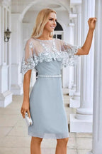 Ladies Chiffon Shawl Minimalist Lace Bridesmaid Evening Dresses Wedding Party Evening Dresses 28113 by numbersea