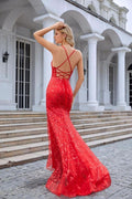Ladies Double Layer Tulle Spaghetti Strap V Neck Mermaid Front Slit Floor Bridesmaid Wedding Party Evening Dress 28096 by numbersea