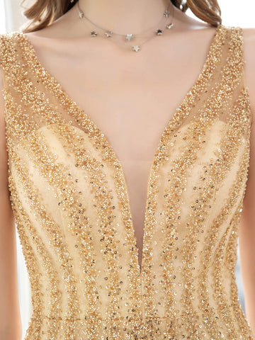 Boutique Abendkleider Luxus Partykleid Träger Meerjungfrau sexy elegantes Ballkleid 