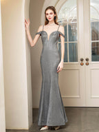 Mermaid Fashion Formal Evening Dresses Sleeveless Floor Length Prom Dresses by dressblee