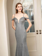 Mermaid Fashion Formal Evening Dresses Sleeveless Floor Length Prom Dresses by dressblee