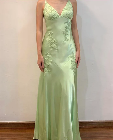 Vestido de noche largo rosa intenso con cuentas, encantador, vestido de fiesta Y7526