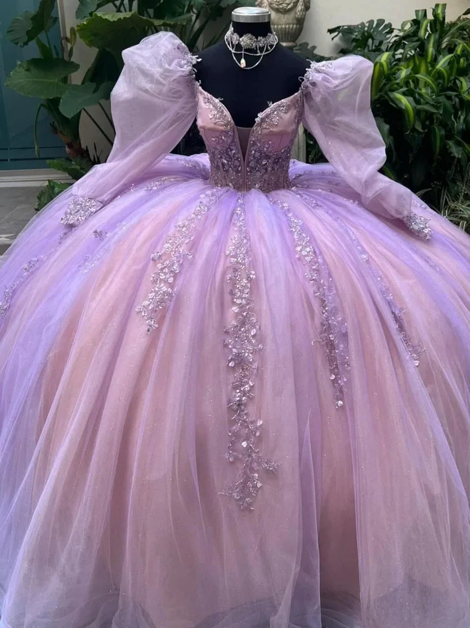 Vintage Tulle Ball Gown,Sweet 16 Dress,Princess Dress Y2353 by simplepromdress