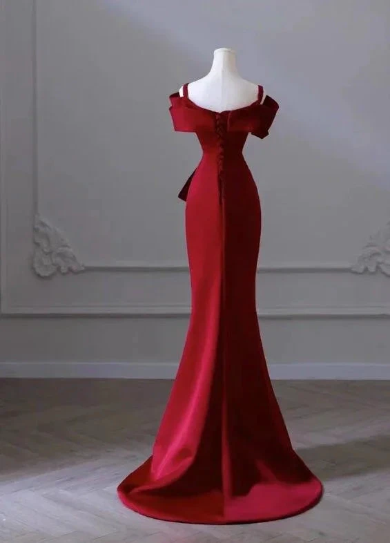 Elegant red evening dress women's dress high-end elegant dress Y6959 by simplepromdress