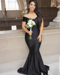 Black Wedding Dress/Black Maxi Dress/Black Dress/Prom Dress/Evening Dress Y1725 by simplepromdress