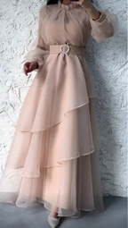 Charming A-line Long Sleeves Evening Dress Y5812 by simplepromdress