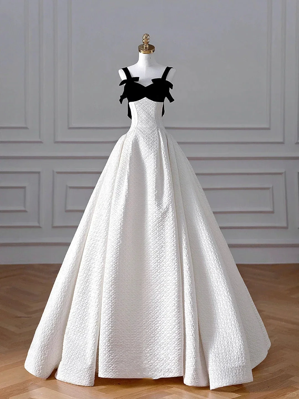 Elegant White Satin A Line Long Prom Dress Evening Dress,Formal Wedding Dress Y8611 by simplepromdress