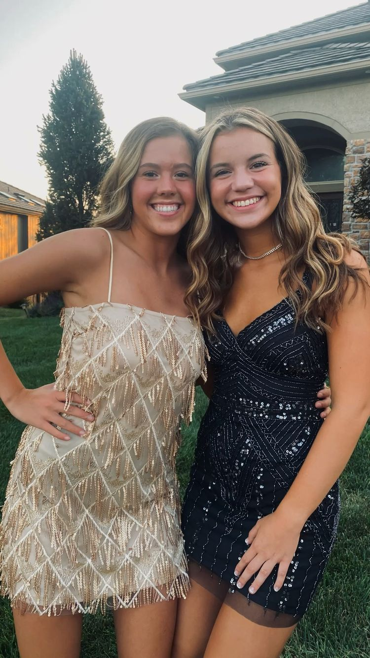 Sexy Sequins Homecoming Dress Sheath Party Dress Y2283