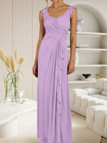 Vestido de malla plisada con escote corazón y corte en A color champán
