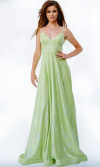 Long Shimmer Pink Prom Dress SYP81 by vivymakudress