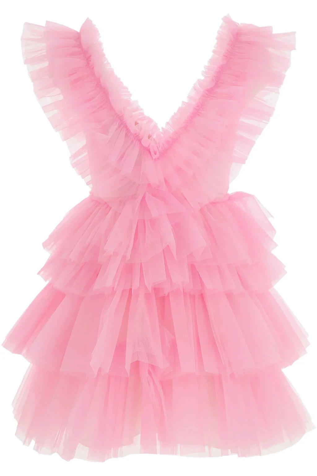 Lovely Pink A-line Tulle Homecoming Dress Pink Graduation Dress Y2451 by simplepromdress