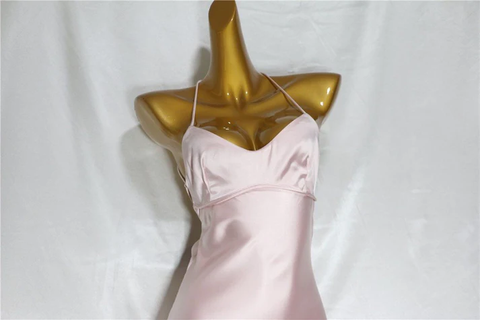 Vestido de fiesta largo ajustado rosa, vestido de noche Y8158