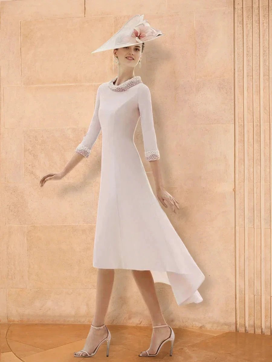 A-Line/Princess Long Sleeves Mother of the Bride Dresses by Dreamylily