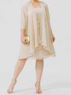 A-Line/Princess Mother of the Bride Dresses with Jacket by Dreamylily