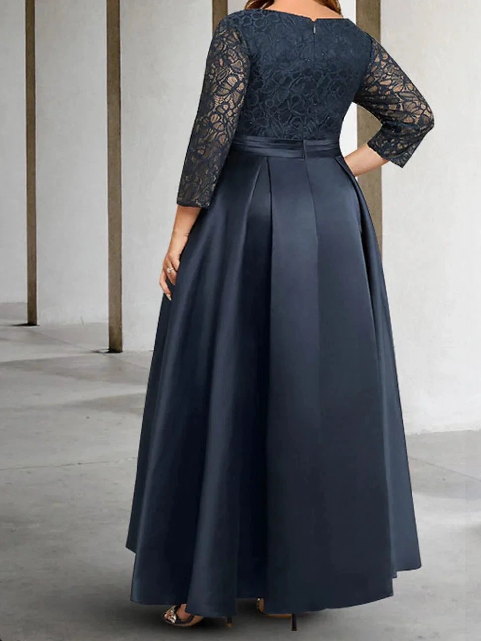 A-Line/Princess Long Sleeves Mother of the Bride Dresses with Applique by Dreamylily