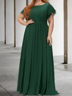 A-Line/Princess Short Sleeves Mother of the Bride Dresses by Dreamylily