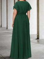 A-Line/Princess Short Sleeves Mother of the Bride Dresses by Dreamylily
