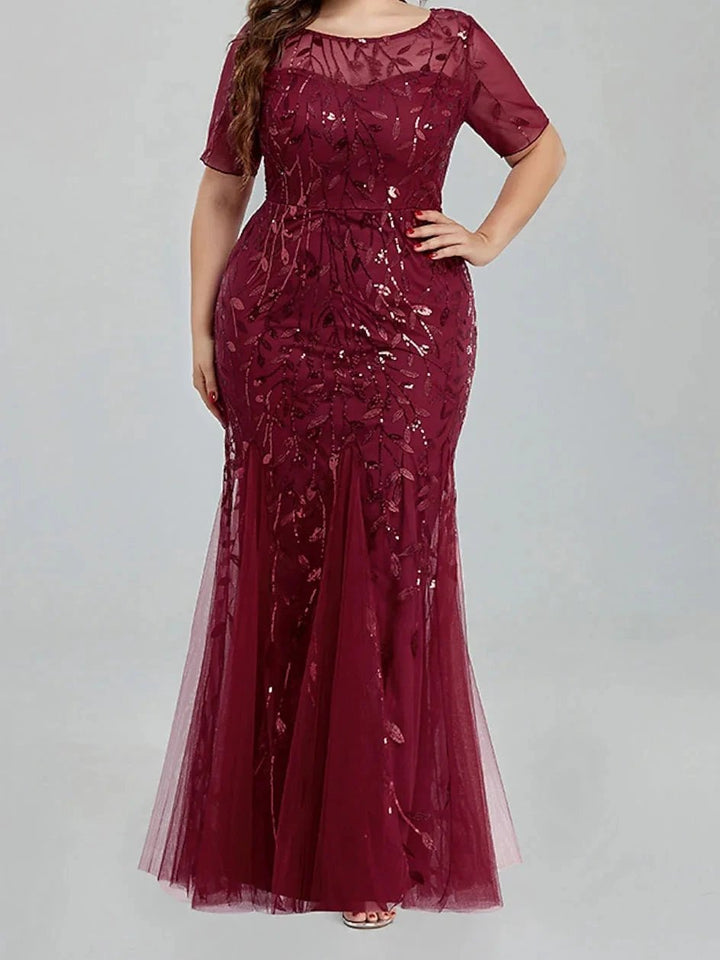 Trumpet/Mermaid Mother of the Bride Dresses with Applique by Dreamylily