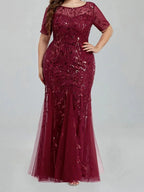 Trumpet/Mermaid Mother of the Bride Dresses with Applique by Dreamylily