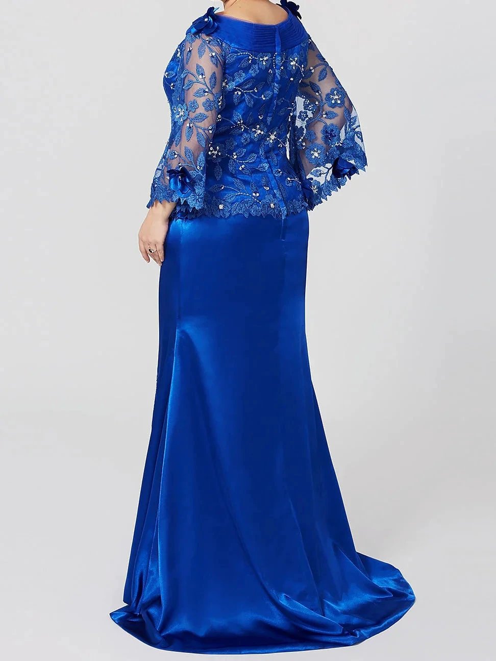 Trumpet/Mermaid Mother of the Bride Dresses with Applique & Sequins by Dreamylily
