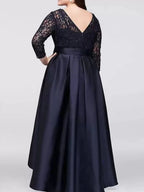 A-Line/Princess Mother of the Bride Dresses with Applique & Belt by Dreamylily