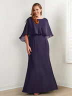 Sheath/Column Mother of the Bride Dresses with Beading by Dreamylily
