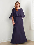 Sheath/Column Mother of the Bride Dresses with Beading by Dreamylily