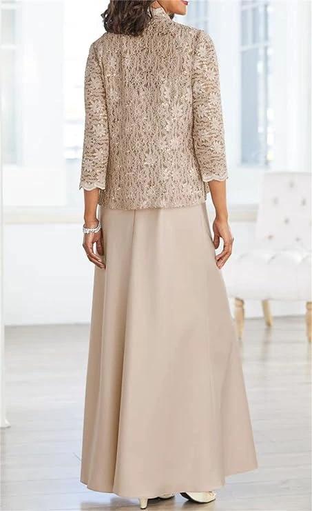 Sheath/Column Spaghetti Straps Floor-Length Mother of the Bride Dresses by Dreamylily
