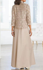 Sheath/Column Spaghetti Straps Floor-Length Mother of the Bride Dresses by Dreamylily