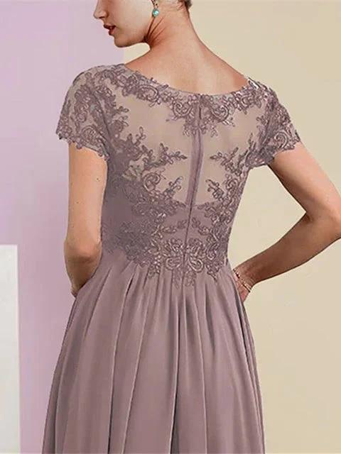 A-Line/Princess Short Sleeves Jacket Dresses Mother Of The Bride Dresses by Dreamylily